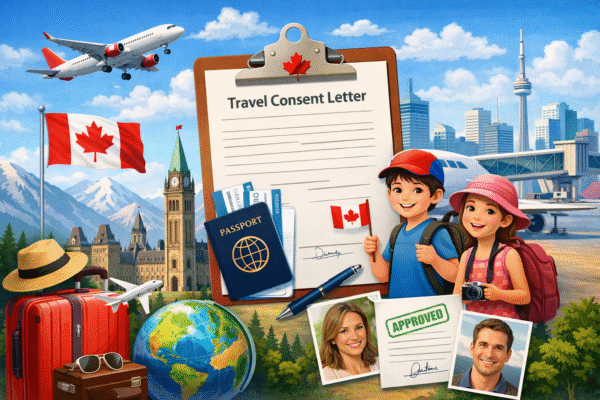 travel consent letter Canada